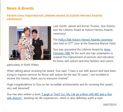 Borrowed from Autism Awards website